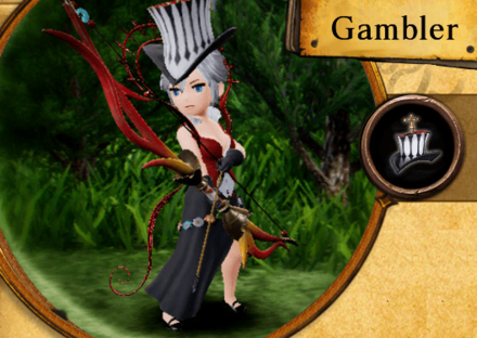 Bravely Default II - Gambler