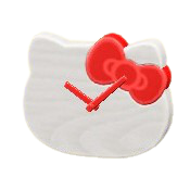 Hello Kitty Clock Image