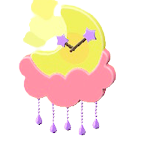 Kiki & Lala Clock Image