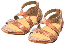 The Orange version of Dance Shoes