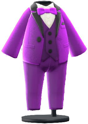 The Purple version of Vibrant Tuxedo