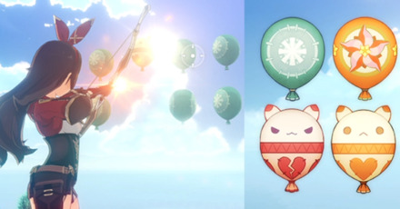 Genshin - How to Play Bullseye Balloons