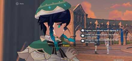 Genshin - Venti Gesture - Ellin