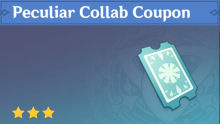 Genshin Impact - How to Get Peculiar Collab Coupon and Effects