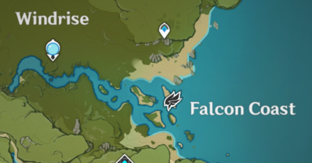 Genshin - Floral Freefall Falcon Coast Level