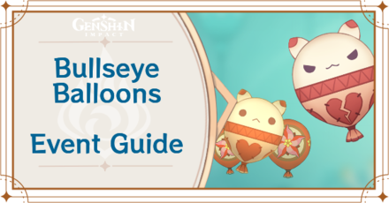 Genshin Impact - Bullseye Balloons Event Guide