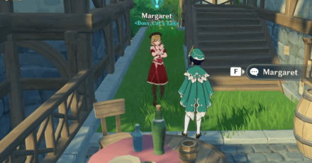 Genshin - Windbrew - Talk to Margaret