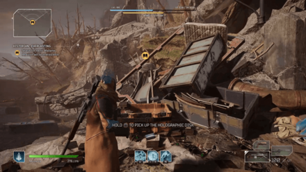 Outriders - Pick up Artifact