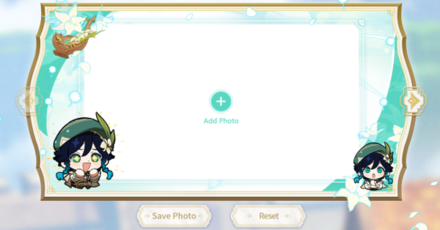 Genshin - Windblume Snapshots Official Frame