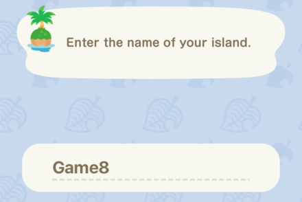 ACNH - Island Tour Creator - Enter name of your island