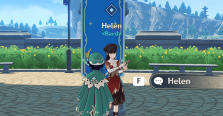 Genshin - Talk to Helen