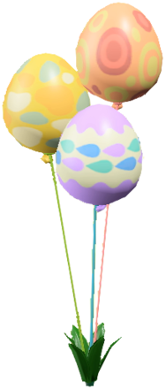 Bunny Day Festive Balloons Image