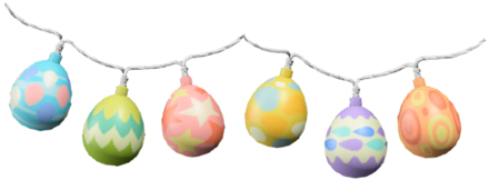 Bunny Day Glowy Garland Image