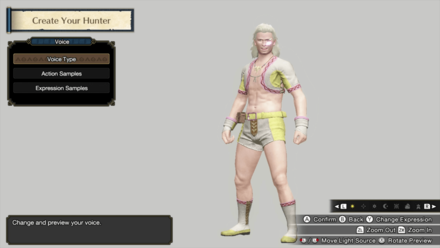 MH Rise -  Voice Customization