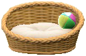 ACNH - Pet Bed - Natural