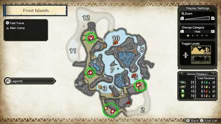 Monster Hunter Rise - Popo Tongue Locations