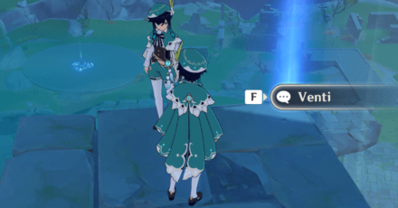 Genshin - Talk to Venti