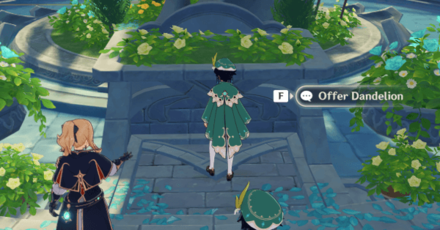 Genshin - Offer Windblume Flower