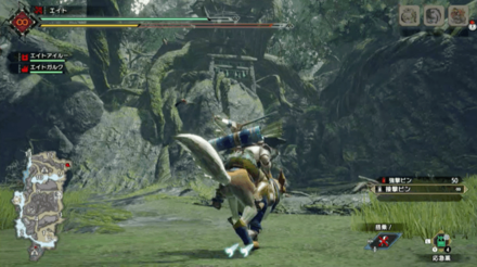 MH Rise - Shrine Ruins 4 Location