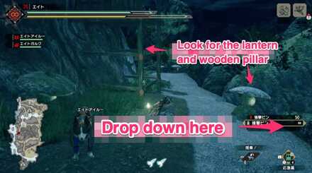 MH Rise - Shrine Ruins 8 Map 1