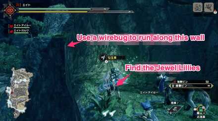 MH Rise - Shrine Ruins 8 Map 2