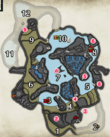 MH Rise - Frost Islands Relic Records Map 1