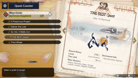 Monster Hunter Rise - THE BEST Quest to slay 10 Rachnoids