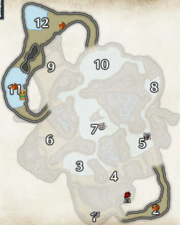 MH Rise - Frost Islands Tricktoad Locations