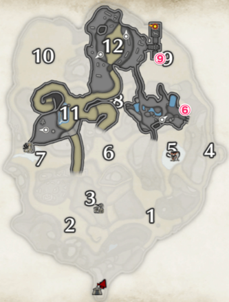 MH Rise - Sandy Plains Relic Records Map 2