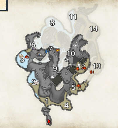 Lava Caverns Clothfly Locations