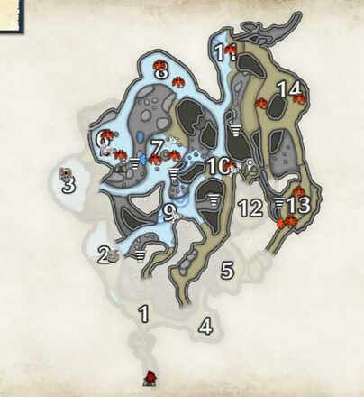 Lava Caverns Clothyfly Locations