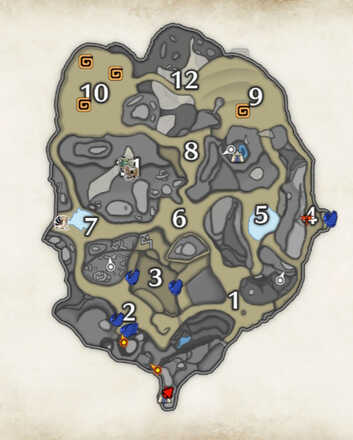 MH Rise - Sandy plains Cutterfly Locations