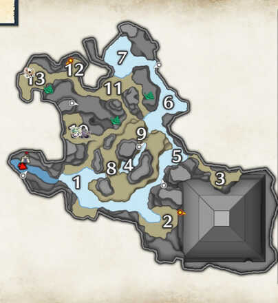 MH Rise - Flooded Forest Escuregot Locations