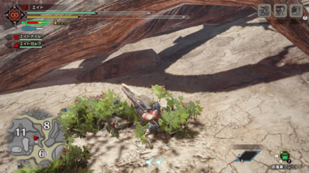 MH Rise - Sandy Plains 4 Location