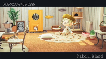 ACNH - Cat Door - Hakoiri Island