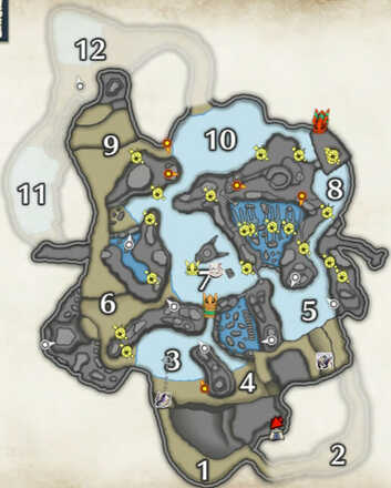 MH Rise - Frost Islands Golden Spiribugs Location