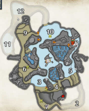 Monster Hunter Rise - Frost Islands Peepersects Location