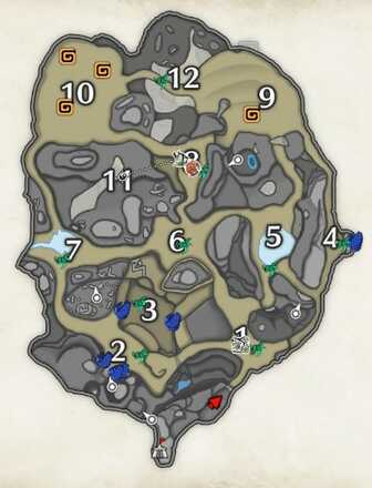 MH Rise - Sandy Plains Wirebug Locations