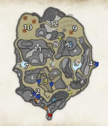 Monster Hunter Rise - Sandy Plains Peepersects Location