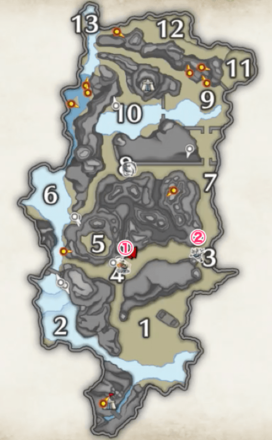 MH Rise - Shrine Ruins Rampage Records Map
