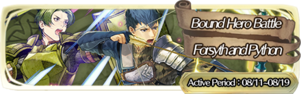 Bound Hero Battle: Forsyth & Python Banner