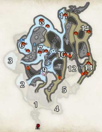 MH Rise - Lava Caverns Lanternbug Lower