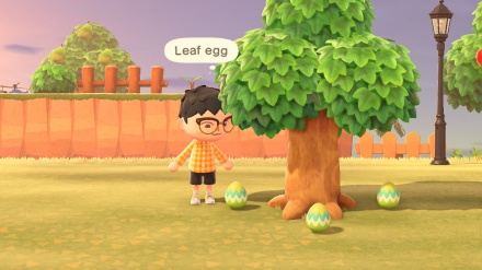 ACNH - Bunny Day - Find Leaf Eggs on Trees