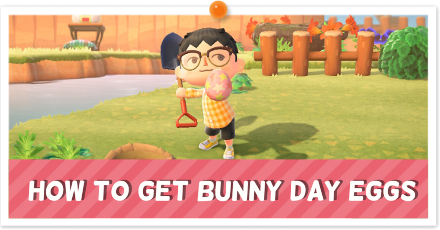 ACNH - How to Get Bunny Day Eggs