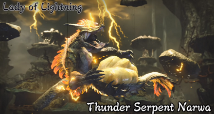 Monster Hunter Rise (MH Rise) - Thunder Serpent Narwa New Monster