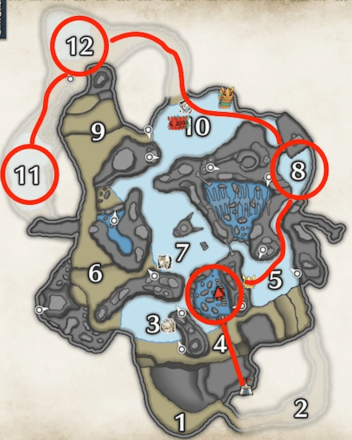 MH Rise - Meaty Hide (Zamite) Farming Route