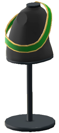 The Green version of Prom Sash