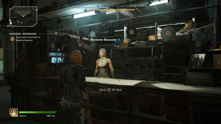 Outriders - Historian Inspiration Return to Madam Beauvoir