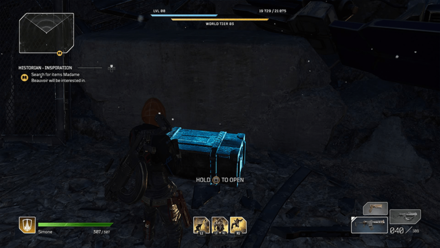 Outriders - Historian Inspiration Chest Location 1