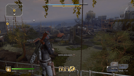 Outriders - Endless Dark Enter Boglands